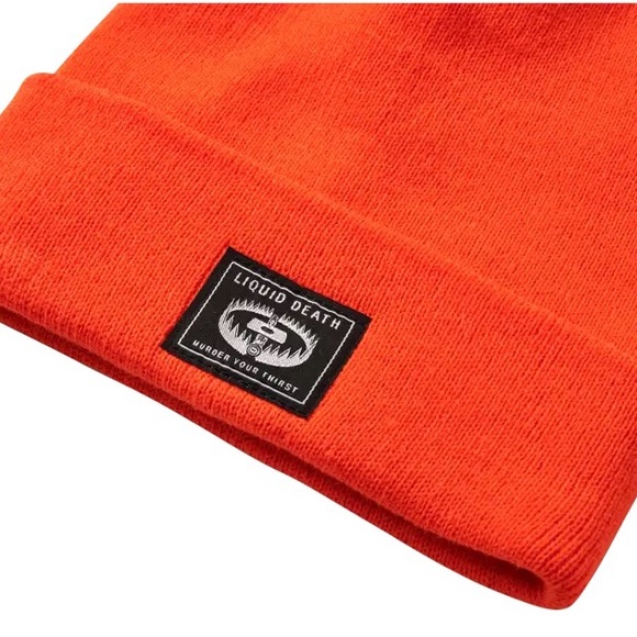 Liquid Death Orange Thirst Trap Skull Warmer - Picture 2 of 2